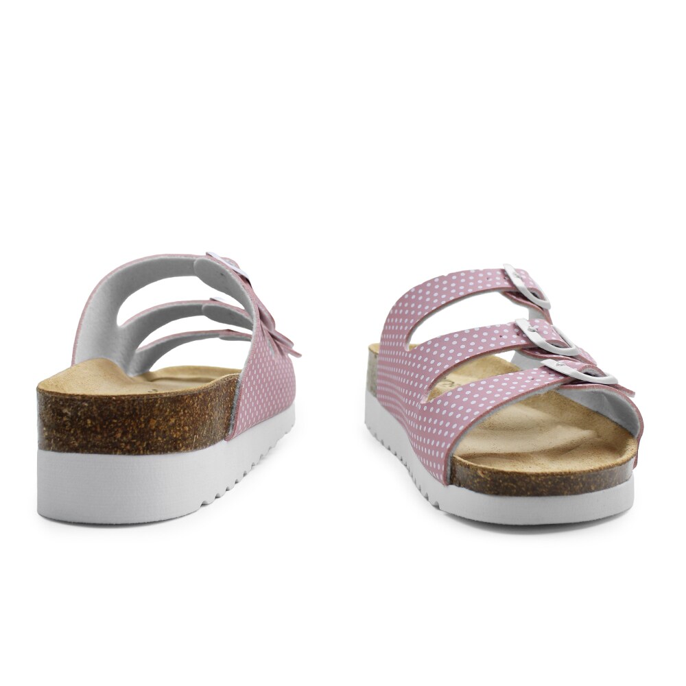 Minfot-Korksandal-Mjuk-Bio-Dots-Rosa-mjuk-fotbädd-ömma-trötta-fötter.jpg