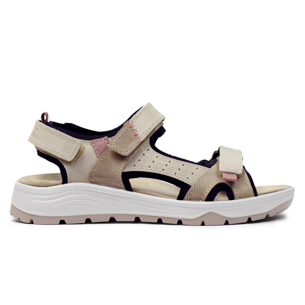 Sandaler Kattvik Dame Nubuck Beige