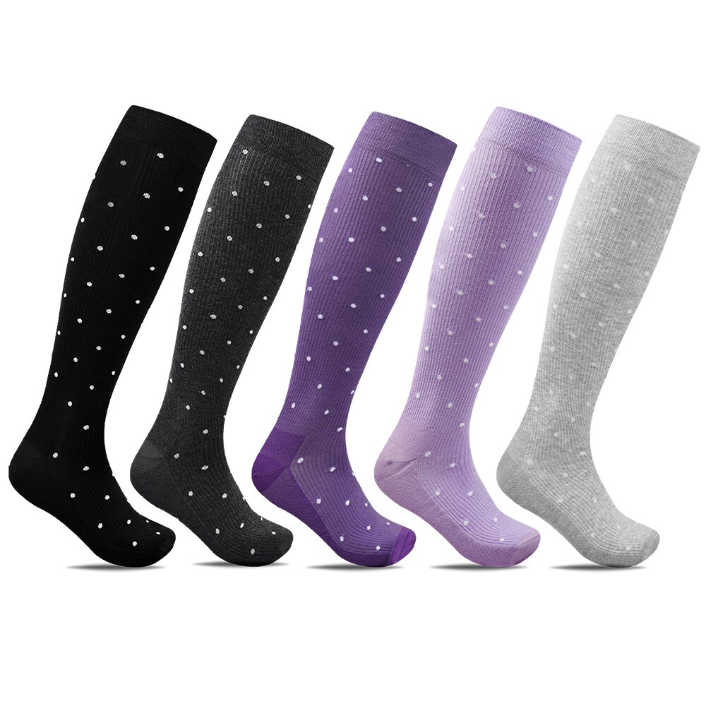 Minfot-Stödstrumpor-Bomull-Eco-Prickiga-Viola-5-pack.jpg