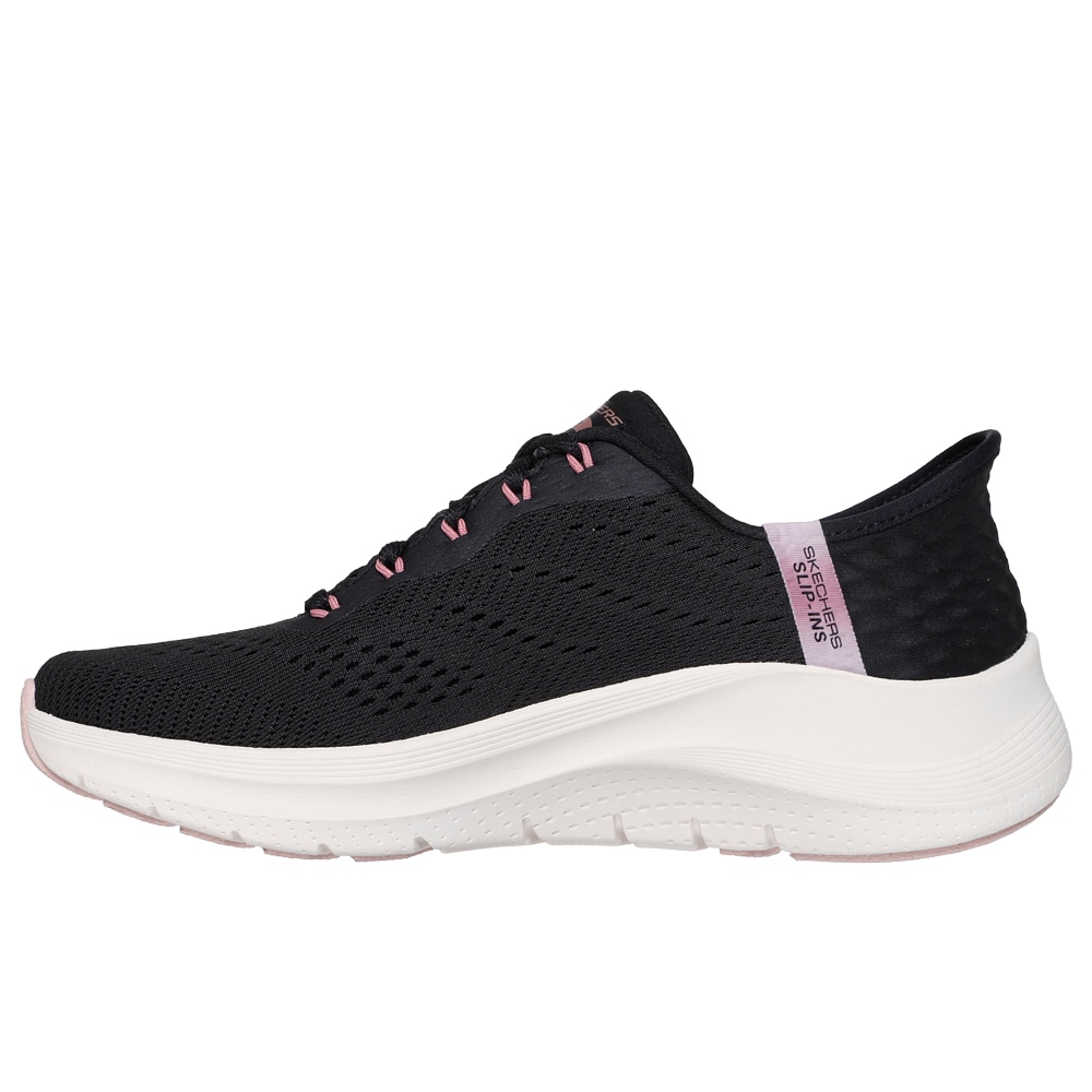 Skechers-arch-fit-slip-ins-svart-rosa-easy-chic.jpg
