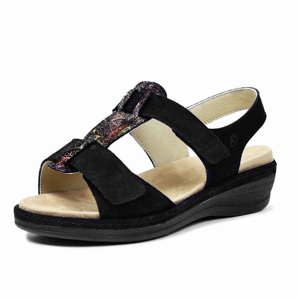 Suave Bred Sandal Black Tenn