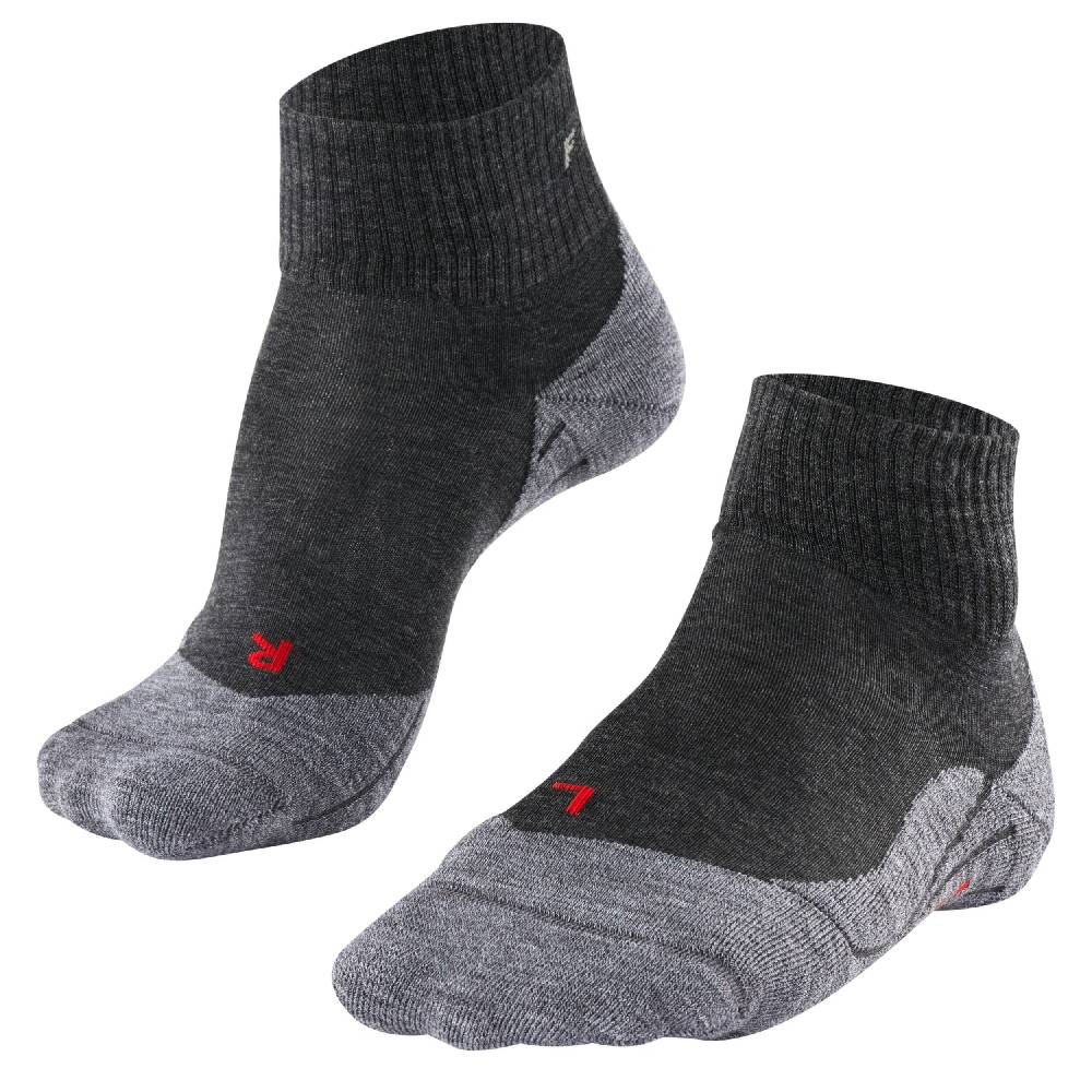 Flock hverdagskost Haiku Falke TK5 Short Women Socks Asphalt Mel