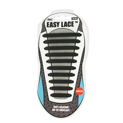 Easy Lace Elastiska Snørebånd Black