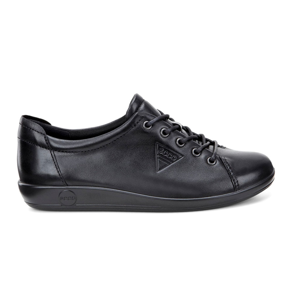 Ecco Soft 2.0 Black with Black Sole