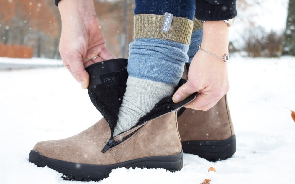 Hvordan holder man fødderne varme om vinteren? 