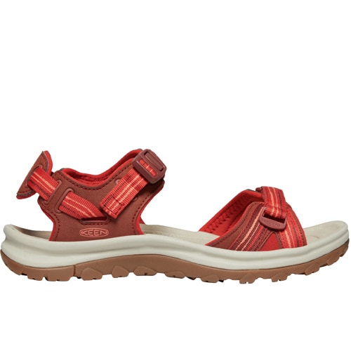 Keen Terradora Open Sandals Dark Red Coral