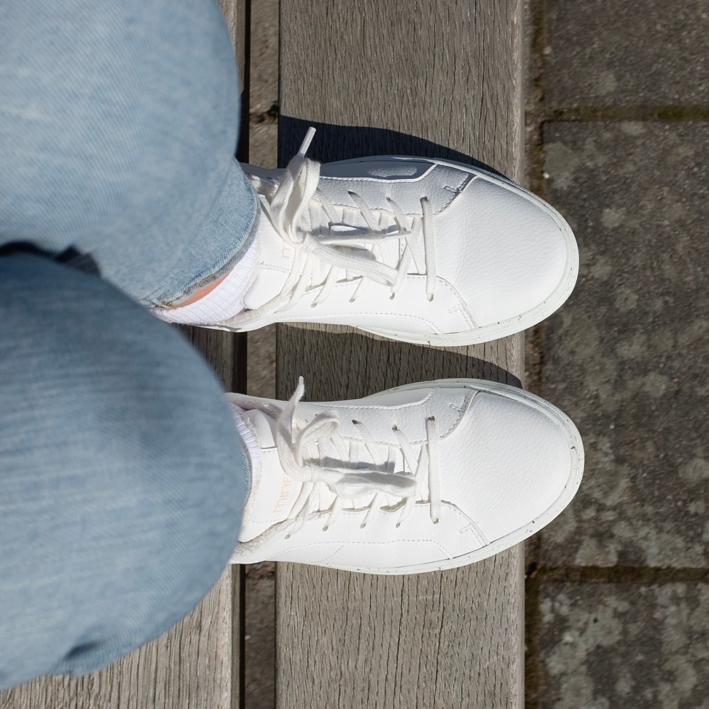 hvordan kalorie folder Minfot Sneakers Båstad Hvid